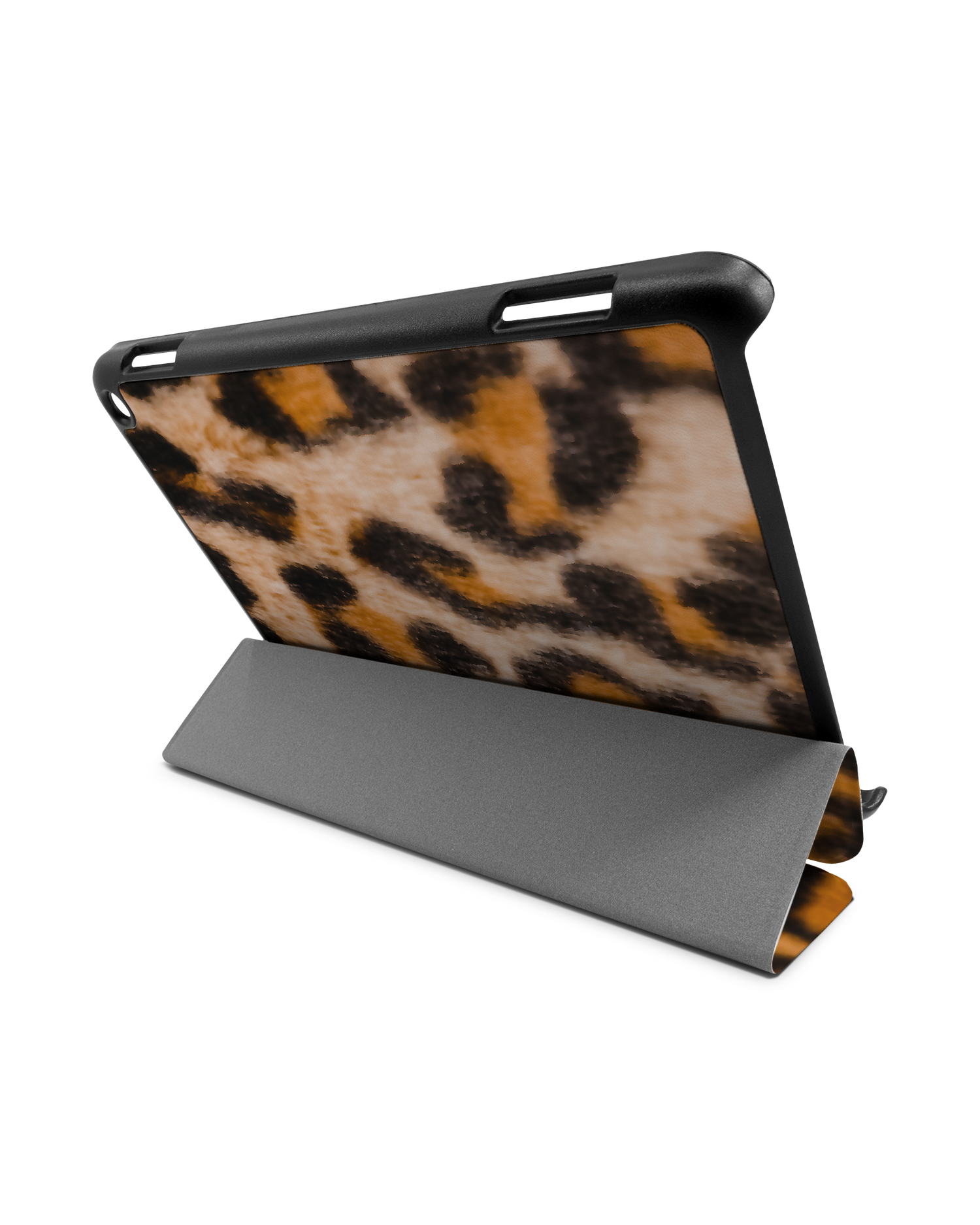 Leopard Pattern Tablet Smart Case for Amazon Fire HD 8 (2022), Amazon Fire HD 8 Plus (2022), Amazon Fire HD 8 (2020), Amazon Fire HD 8 Plus (2020): Used as Stand