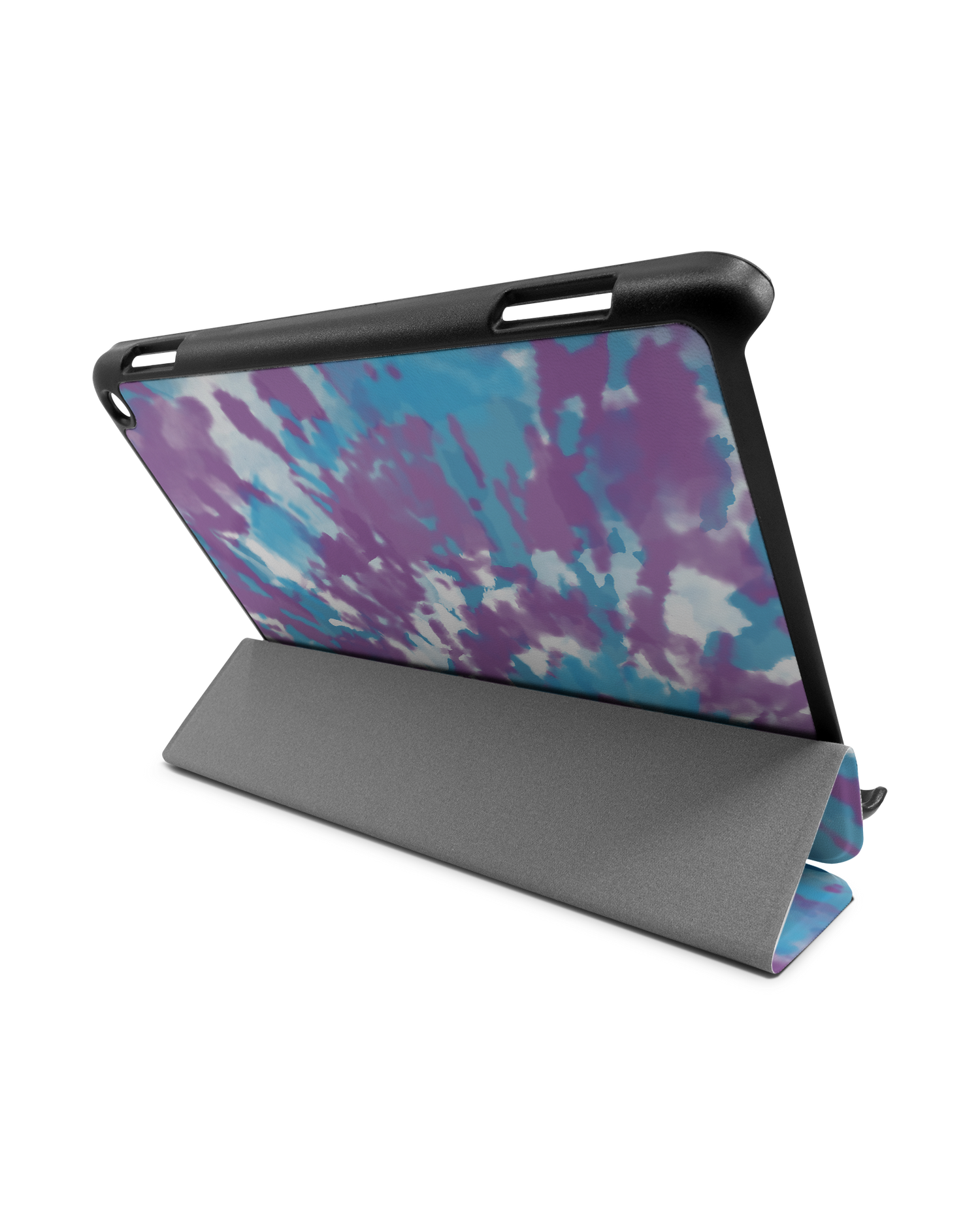 Classic Tie Dye Tablet Smart Case for Amazon Fire HD 8 (2022), Amazon Fire HD 8 Plus (2022), Amazon Fire HD 8 (2020), Amazon Fire HD 8 Plus (2020): Used as Stand